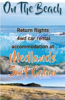 Click here for the On The Beach - Medlands Surf Cabin package deal